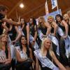 Messe Rundgang Nr. 1 der MISS TUNING 2010 Finalistinen