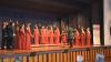 Strahlende Klangbilder voll berstender Dramatik: Das Ensemble "Malang Choral Art" aus Indonesien beim Chorkonzert im Bad Hindelanger Kurhaus. 