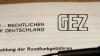 Eine Rechnung der Gebühreneinzugszentrale der öffentlich rechtlichen Rundfunkanstalten (GEZ) für Radio und Fernsehen. (Archiv- und Symbolbild)