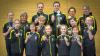 Das Talentteam des TTB Kaufbeuren mit Betreuern bei der nordbayerischen Meisterschaft im Taekwondo. 