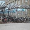 Fahrrad-Abstellplatz vor dem Hauptbahnhof