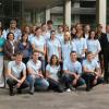 Landrat Dr. Schnaudigel begrüßt die 29 neuen Auszubildenden, die am 1. September ihre Ausbildung beim Landratsamt begonnen haben