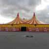 Der Weihnachtscircus auf dem Karlsruher Messplatz.