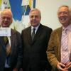 Prof.Dr. Dietrich Maier, Oberbürgermeister Heinz Fenrich und Uwe Faulhaber (v.l.)