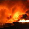 Großbrand in Sandweier: Polizei nimmt Ermittlungen auf