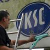 KSC-Fans putzen Wildparkstadion