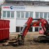 Altes weicht, um Neues entstehen zu lassen. Abriss der Löwen-Automaten Halle an der Haid-und-Neu-Straße in Karlsruhe.