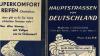 So sah der Umschlag einer Michelin-Straßenkarte in den 1930er-Jahren aus