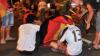 Nach dem WM-Aus lassen deutsche Fußballfans ihren Gefühlen freien Lauf.