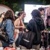 Der nächtliche Kram und Krach Flohmarkt in Karlsruhe.
