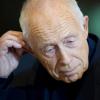 Der Vermittler im Streit um das Bahnprojekt Stuttgart 21, Heiner Geißler, bei der Pressekonferenz zu seinem Schlichterspruch.