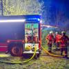 Flächenbrand in Neureut am 9. April.