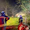 Flächenbrand in Neureut am 9. April.