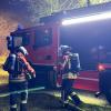 Flächenbrand in Neureut am 9. April.