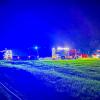 Flächenbrand in Neureut am 9. April.