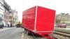 Tullastraße: Lkw-Anhänger blockierte Stadtbahn-Schienen