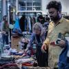 Der nächtliche Kram und Krach Flohmarkt in Karlsruhe.