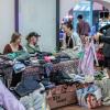 Der nächtliche Kram und Krach Flohmarkt in Karlsruhe.