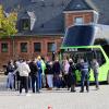 Polizei-Großkontrolle auf A5 und A8 am 13. Oktober 2024.