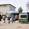 Polizei-Großkontrolle auf A5 und A8 am 13. Oktober 2024.
