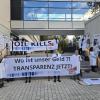 "Scientist Rebellion" protestiert gegen die VBL Investitionen in fossile Unternehmen.