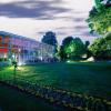 Die Räume der Gartenhalle sind für das Badische Konservatorium interessant.