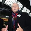 Bahnchef Rüdiger Grube in Karlsruhe.