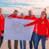 Dorothee Scheidtweiler und ihr Team planen für die Brauerei Hatz-Moninger eine Rooftop-Bar.