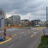 Neue Verkehrsführung auf dem Oststadtkreisel. Neue Verkehrsführung auf dem Oststadtkreisel.