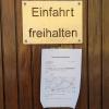 Mit Flugzetteln informierte das TSk die betroffenen Anwohner über die Änderungen.