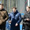 NIcolai Rapp Leon Jensen und Dzenis Burnic schauen zu