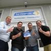 Das ka-news-Team belegte beim Sky-Goal Turnier auf der Frühjahrsmess' den 1. Platz. Auch am Tag nach dem Triumph ist die Freude der Mitarbeiter allgegenwärtig.
