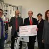10.000 Euro spendete das Missionswerk Karlsruhe für einen Sportraum der Jugendpsychiatrie in Karlsruhe
