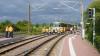Gegen 18.45 Uhr kollidierte ein Radfahrer mit einer Bahn der Linie S2.