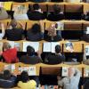 Zum neuen Wintersemester gibt es in Karlsruhe volle Hörsäle: Die Hochschule verzeichnet einen Höchstand an Studierenden.