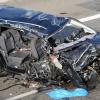 Bei dem Verkehrsunfall durch einen Geisterfahrer starben sechs Menschen. Foto: Patrick Seeger