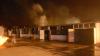 Brand einer Lagerhalle in Bad Schönborn.