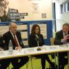 v.l. Roland Lay, Leitender Polizeidirektor Karlsruhe, Klaus Demal, Oberbürgermeister Stutensee, Bilkay Öney, Ministerin für Integration und Reinhold Gall, Innenminister von Baden-Württemberg