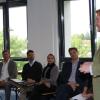 Moritz Freiherr Knigge hält ein "Knigge-Seminar" an der DHBW Karlsruhe