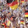 Bei der WM 2014 gab es in Karlsruhe Public Viewing mit Stadionatmosphäre.
