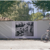Kunst am Bauzaun des Bundesverfassungsgerichts