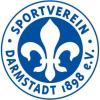 Das Logo des Fußball-Zweitligisten SV Darmstadt 98. Foto: