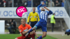 22.03.2015, xfux, Fussball 2.Bundesliga, Karlsruher SC - 1.FC Kaiserslautern, v.l. Philipp Hofmann (1. FC Kaiserslautern), Daniel Gordon (Karlsruher SC KSC) Foto: Huebner/Ulrich