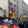 Widerstand Karlsruhe bei einer Demonstration