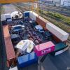 Die Landeskonferenz der Wirtschaftsjunioren Bayern fand in Schweinfurt statt und beinhaltete auch eine ganz besondere Location im Container-Terminal am Bahnhof.