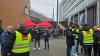 Bus-Streik in Karlsruhe am 28. Januar.