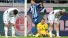 Der Karlsruher Budu Siwsiwadse (M) bejubelt seinen Treffer zum 3:1. Der Karlsruher Budu Siwsiwadse (M) bejubelt seinen Treffer zum 3:1.
