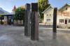 Mehrere der Steinköpfe auf dem markanten Füssener Siebensteinbrunnen drehen sich nach den jüngsten Arbeiten wieder. 