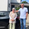 Paul Nätscher und Nora Mayer engagieren sich ehrenamtlich beim Seniorenteam Urspringen und übernehmen zum Beispiel Fahrdienste.