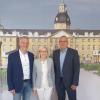 Marc Wuster, Eva-Maria-Leierer und Thomas Haller (v.l.) vom Haus und Grund e.V. Karlsruhe.